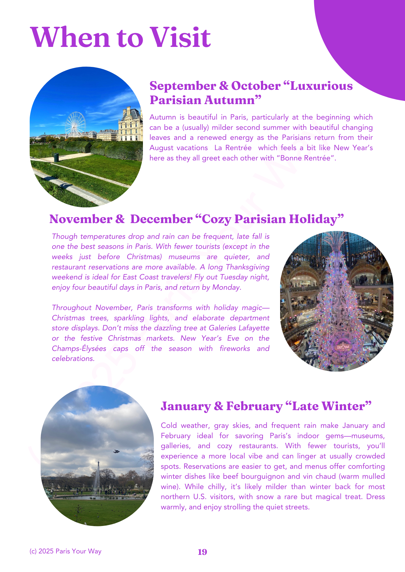 Paris Your Way Guide & Workbook